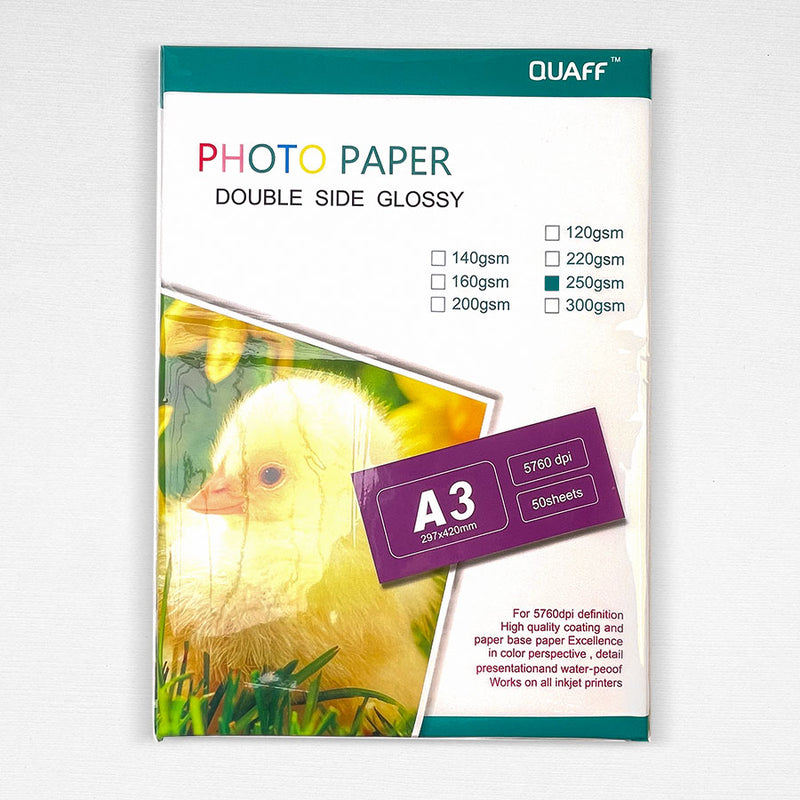 Double Sided Photo Paper Glossy A3