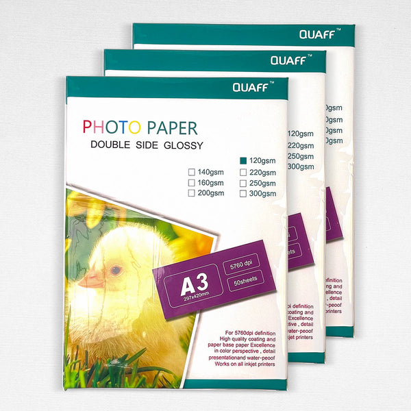 Double Sided Photo Paper Glossy A3