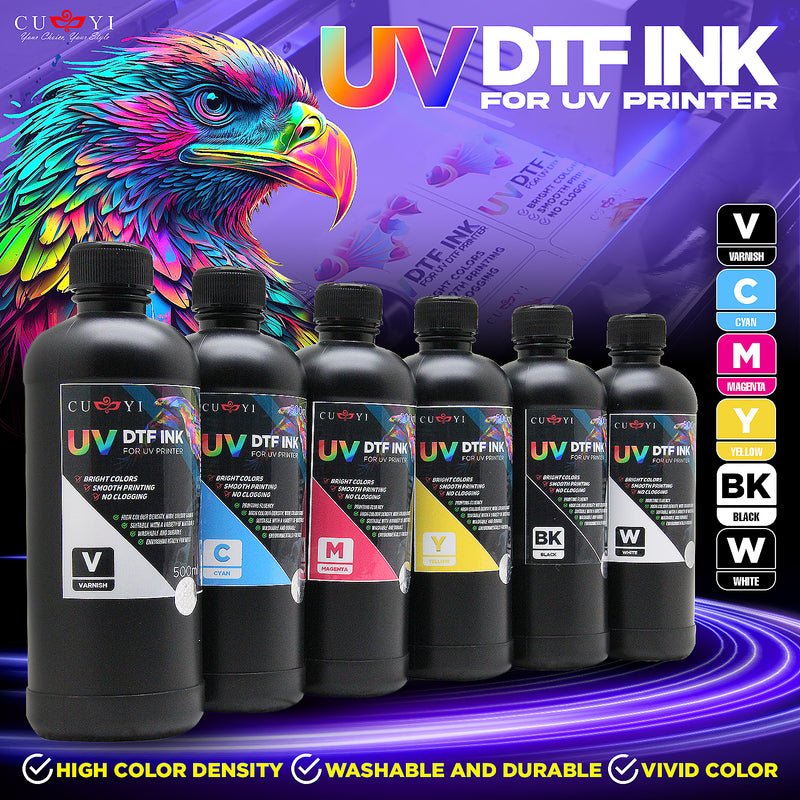 Cuyi UV DTF Sticker Ink