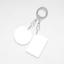 Sublimation Double Sided Metal Keychain