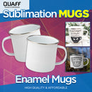 Sublimation Enamel Mugs 350ml