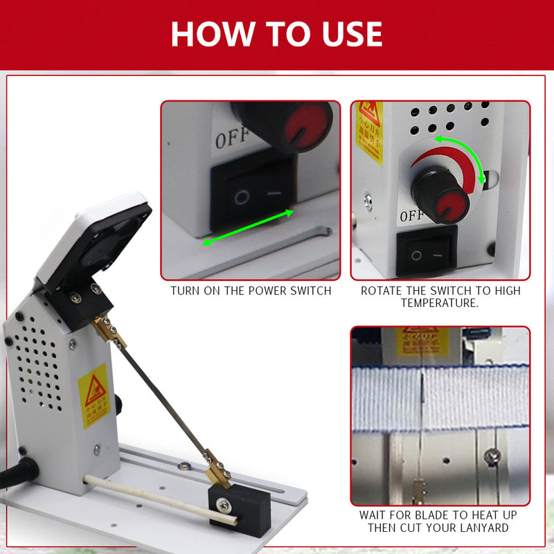 ID Lace Heat Cutting Machine