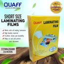 Quaff Laminating Film Long/Short/A4 (100pcs)