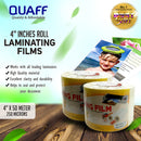 Quaff Laminating Film Roll 4inch/6inch/9inch/12inc