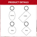 Sublimation MDF Keychain