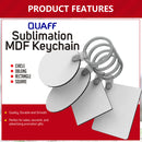 Sublimation MDF Keychain