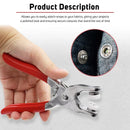 Metal Snap Button Kit w/ 25sets button