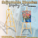 1.5 Meters Display Stand Art Supplies Sketch Wooden Frame