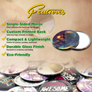 CUYI 58mm Cosmetic Mirror Blank Button Badge (100pcs/set)