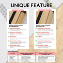 Bamboo Spring Notebook with KRAFT Pen 14cm*18cm