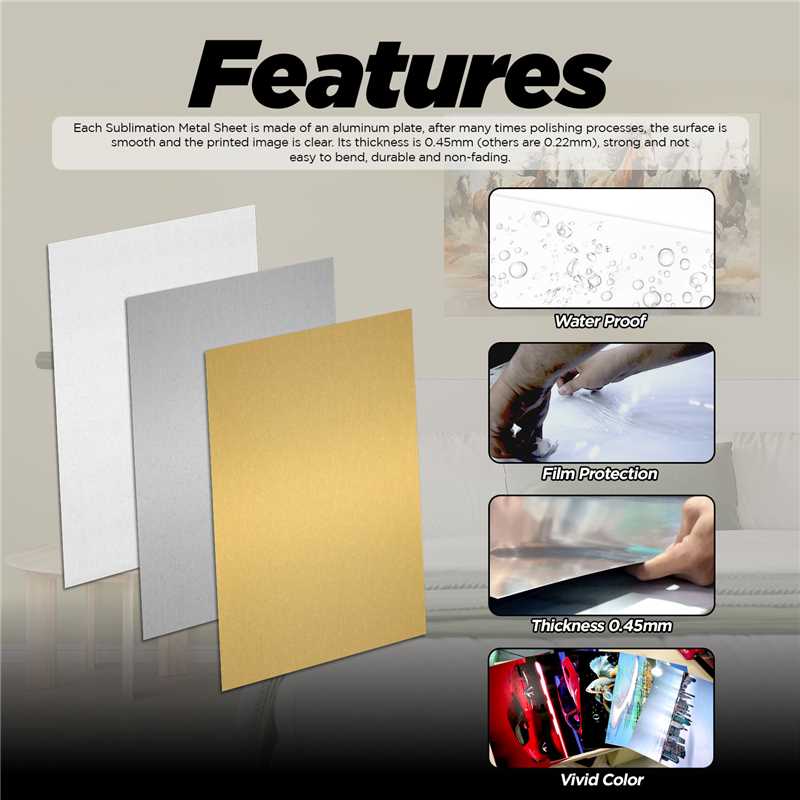 Sublimation Metal Sheet