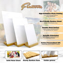 Sublimation Metal Sheet with Bamboo Stand