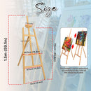 1.5 Meters Display Stand Art Supplies Sketch Wooden Frame