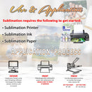 Sublimation Metal Sheet with Bamboo Stand