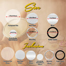 CUYI 58mm Cosmetic Mirror Blank Button Badge (100pcs/set)