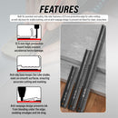 Aluminum Alloy Anti-Slip Ruler