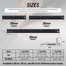 Aluminum Alloy Anti-Slip Ruler