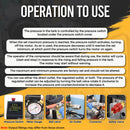 Air compressor For Heat Press 30L-1100w Black