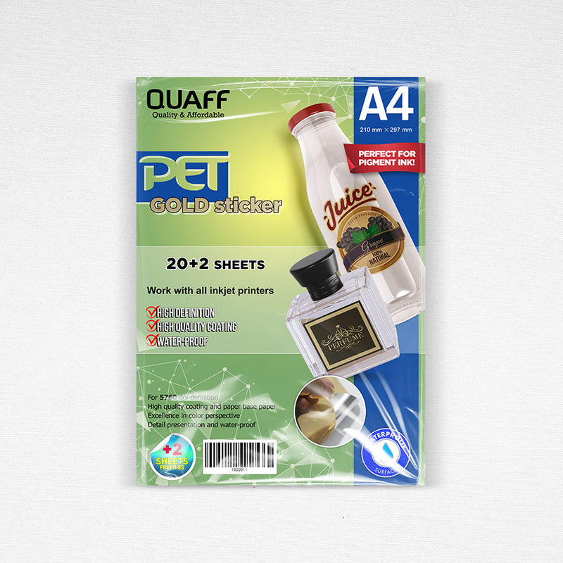 PET Inkjet Sticker