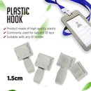 100pcs Id Hook For Lace Lanyard Making G-Hook Ordinary Plastic Trapezoid