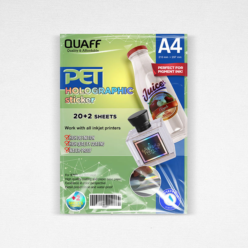 PET Inkjet Sticker