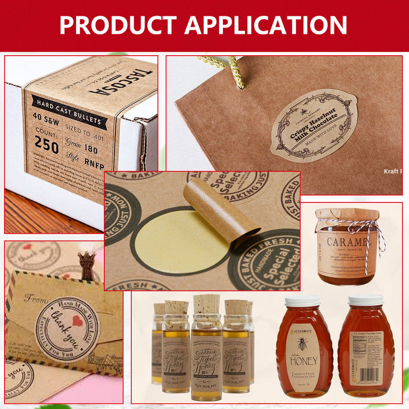 Kraft Sticker Paper