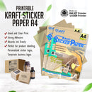 Kraft Sticker Paper