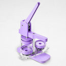 Purple Plastic Button Pin