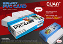 QUAFF PVC Pre Cut Card  For Inkjet Printer(86-54mm)