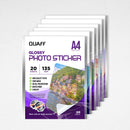 Glossy Photo Sticker A4 Size
