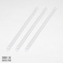 PLASTIC Spiral Binding Coil 100pcs/pack