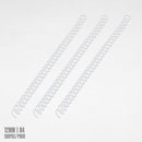 PLASTIC Spiral Binding Coil 100pcs/pack
