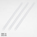 PLASTIC Spiral Binding Coil 100pcs/pack