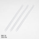 PLASTIC Spiral Binding Coil 100pcs/pack