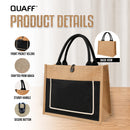Abaca Burlap Tote Bags