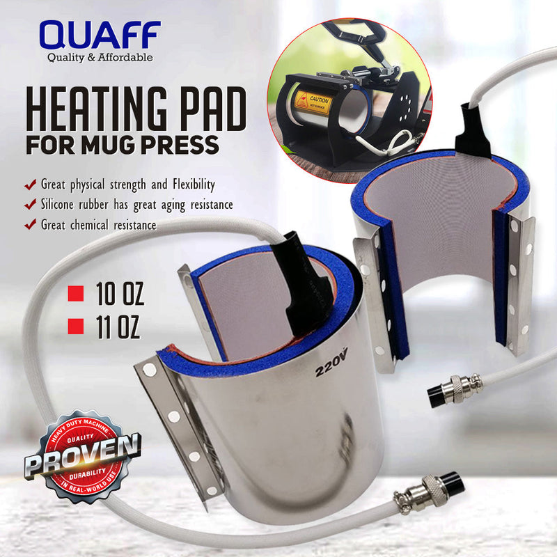 QUAFF Heating Pad for Mug Press