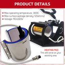 QUAFF Heating Pad for Mug Press