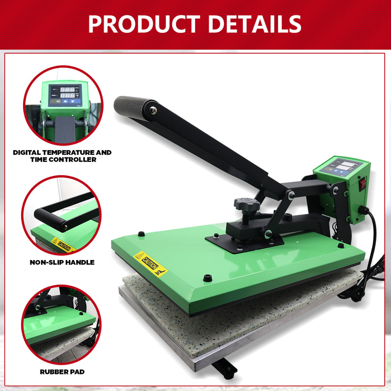 QUAFF Heat Press Green A4 / A3