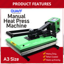 QUAFF Heat Press Green A4 / A3