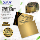 QUAFF Sublimation Metal Sheet(Glitter) A4 // A2