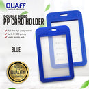 Double-side PP Card Holder 5PCS