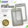 Double-side PP Card Holder 5PCS