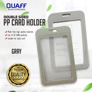 Double-side PP Card Holder 5PCS