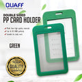 Double-side PP Card Holder 5PCS