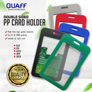 Double-side PP Card Holder 5PCS