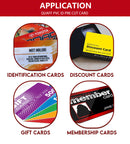 QUAFF PVC Pre Cut Card  For Inkjet Printer(86-54mm)