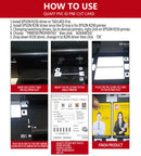 QUAFF PVC Pre Cut Card  For Inkjet Printer(86-54mm)