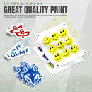 QUAFF ROLL Vinyl Sticker Waterproof (8.26inx 50 meters)