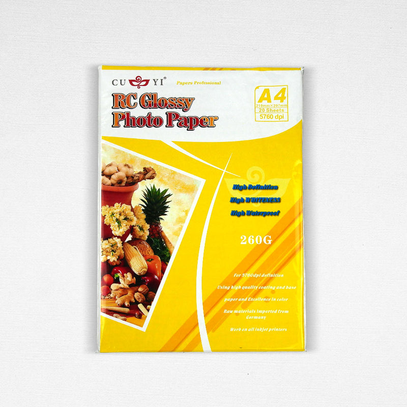 RC Glossy Photo Paper