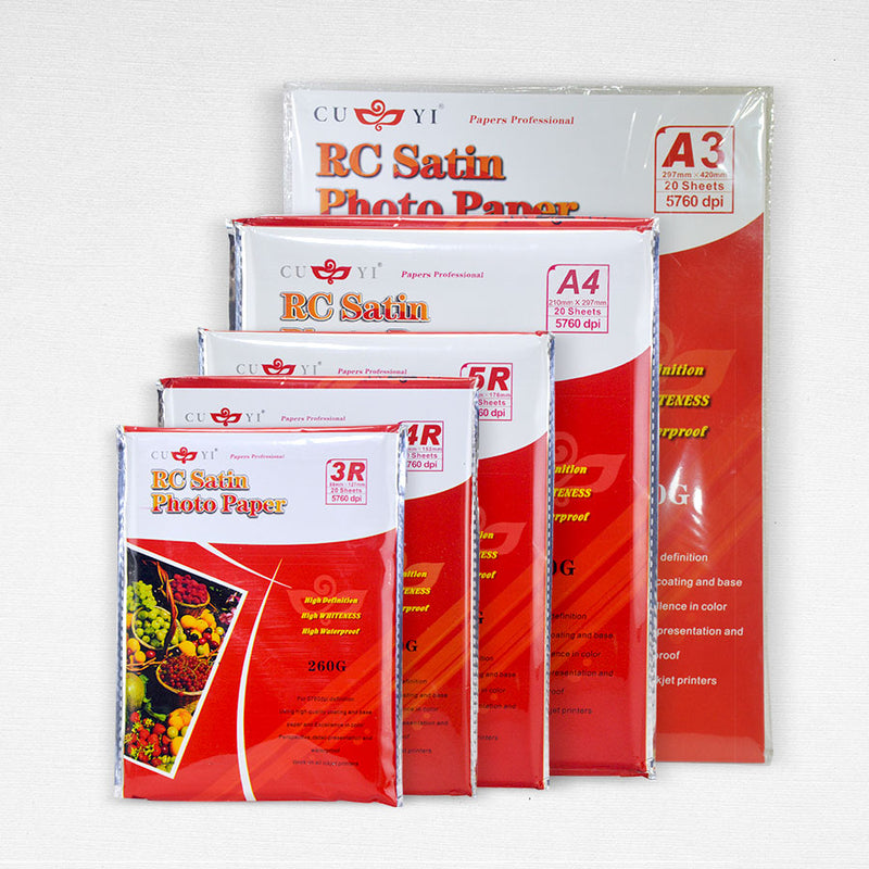 RC Satin Photo Paper